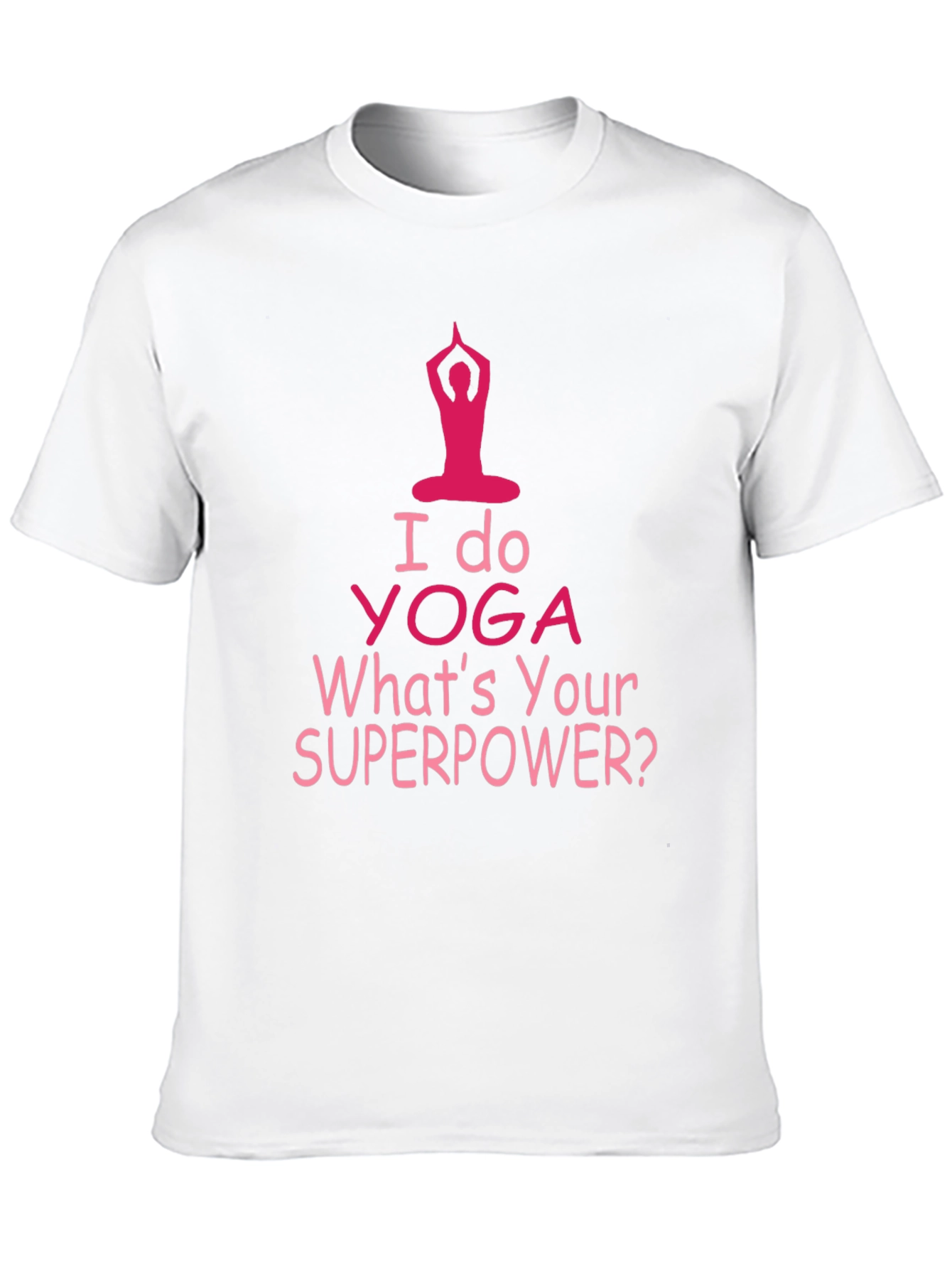 Yoga Superpower Tee - Mens Black T-Shirt