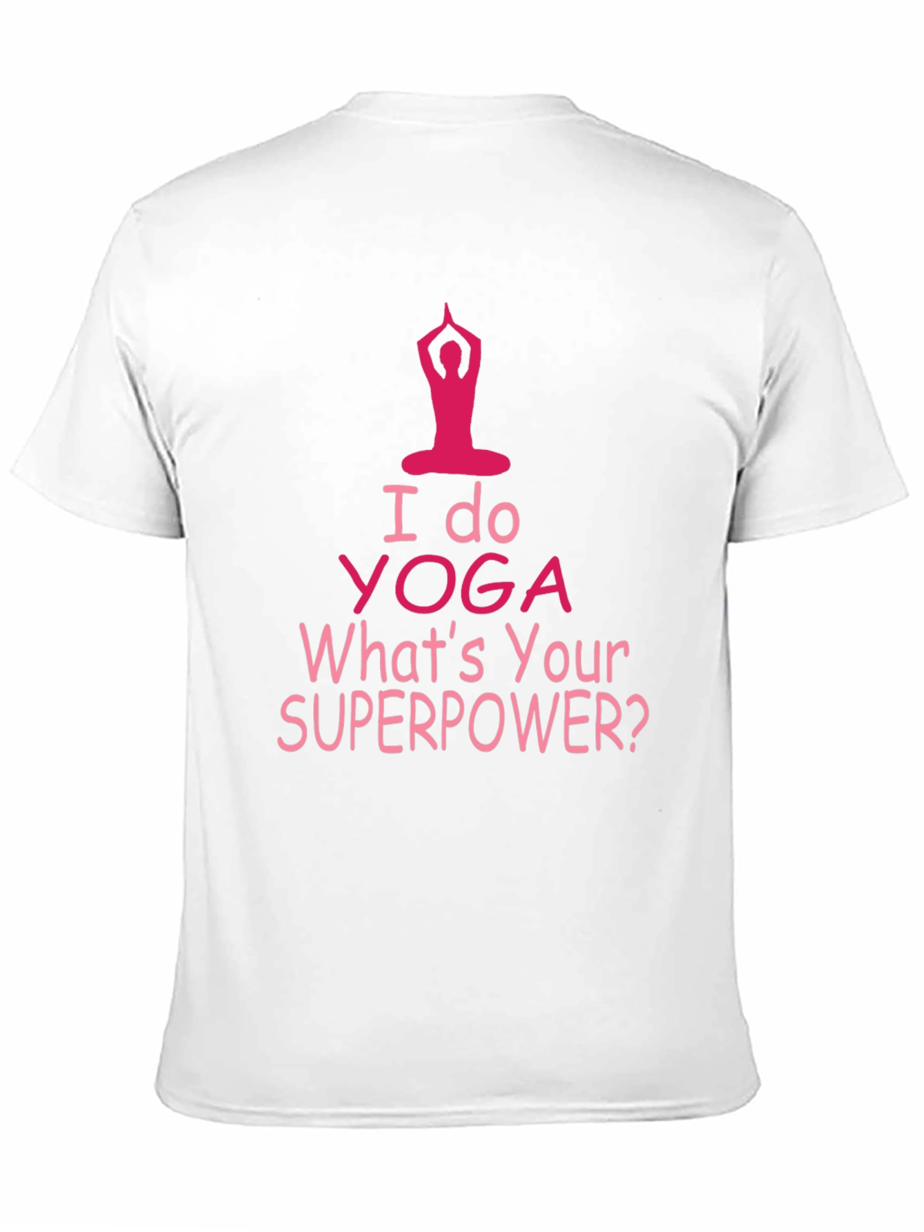 Yoga Superpower Tee - Mens Black T-Shirt