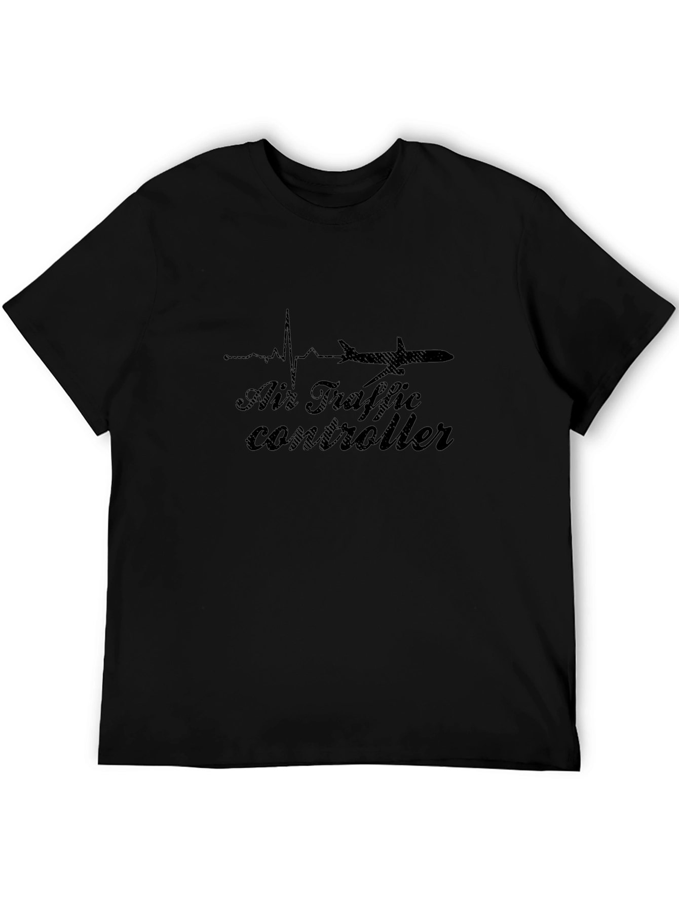 Air Traffic Controller Heartbeat Plane T-Shirt