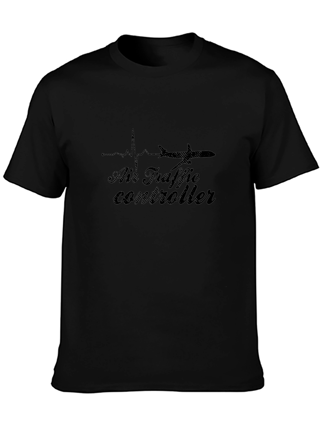 Air Traffic Controller Heartbeat Plane T-Shirt