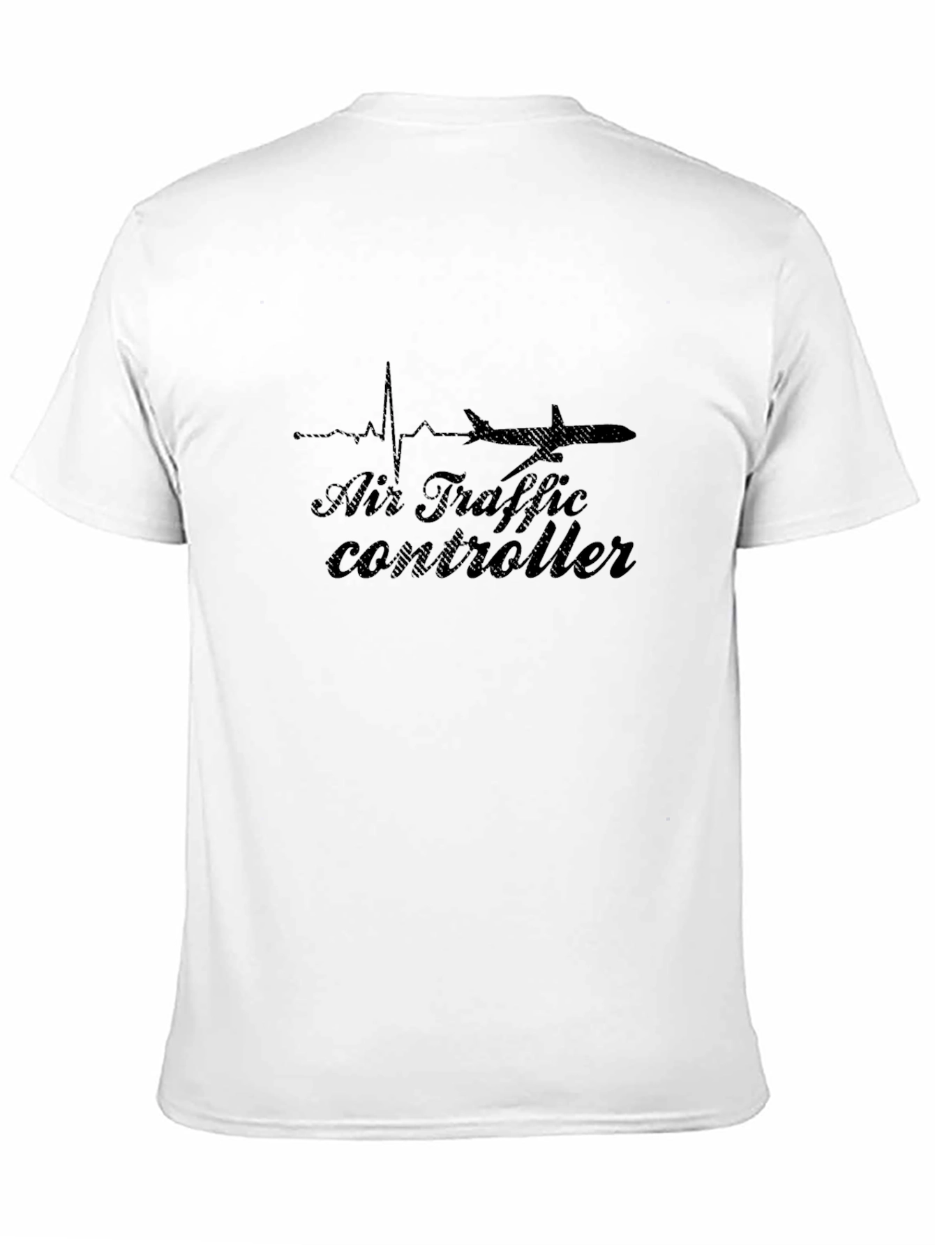 Air Traffic Controller Heartbeat Plane T-Shirt