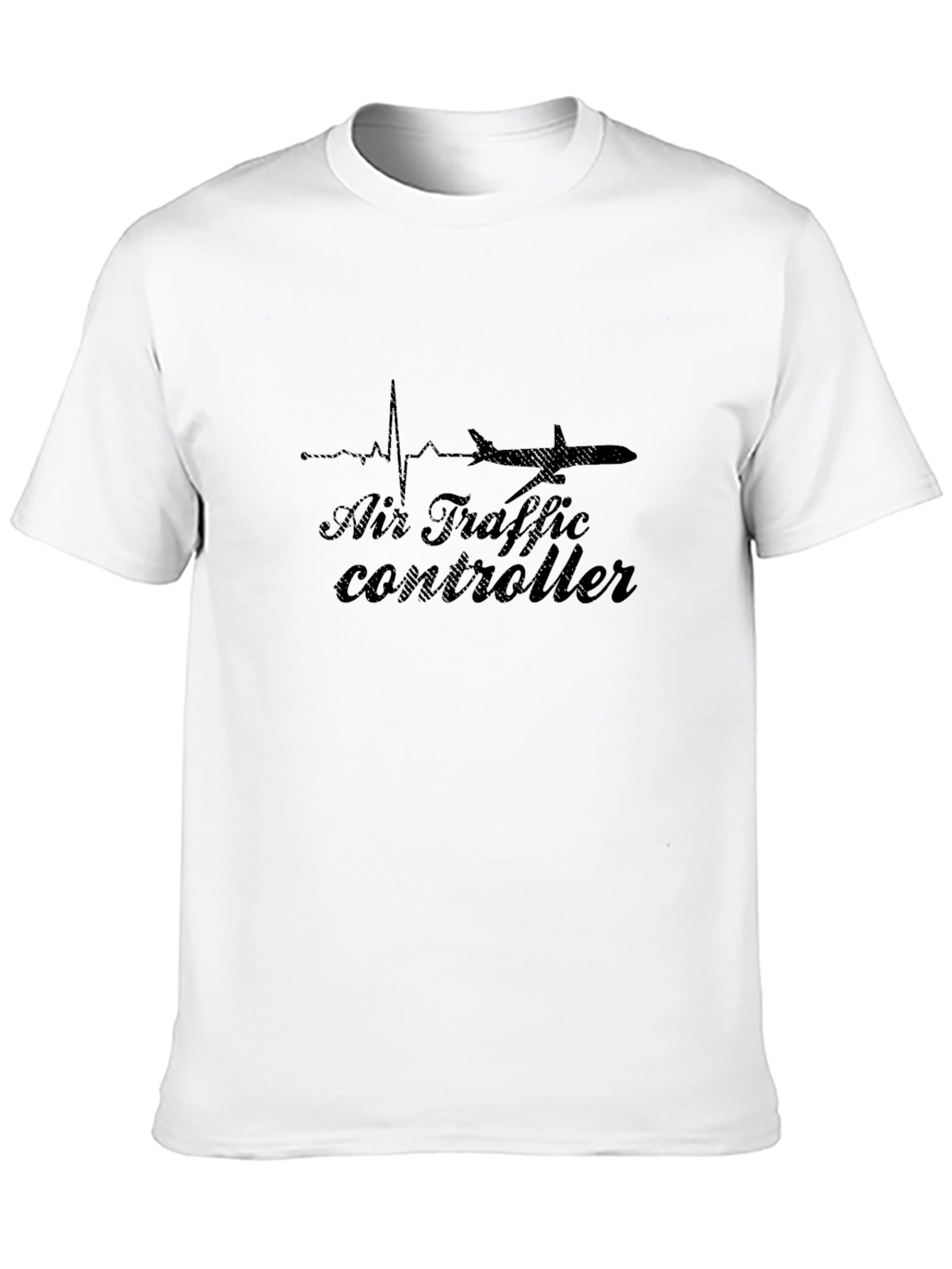 Air Traffic Controller Heartbeat Plane T-Shirt