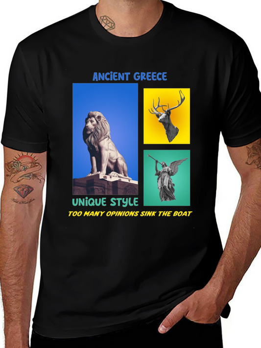 Ancient Greece Style Graphic Tee