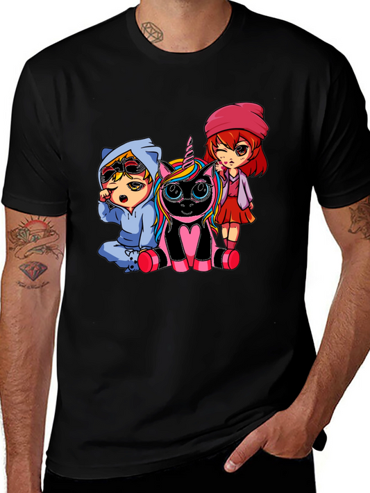 Anime Cartoon Graphic T-Shirt