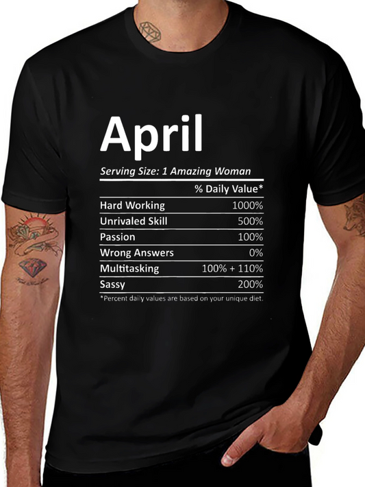 April Amazing Woman T-Shirt