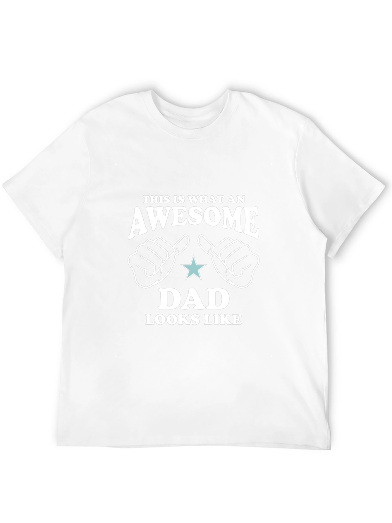 Awesome Dad Graphic Tee - Perfect Fathers Day Gift!