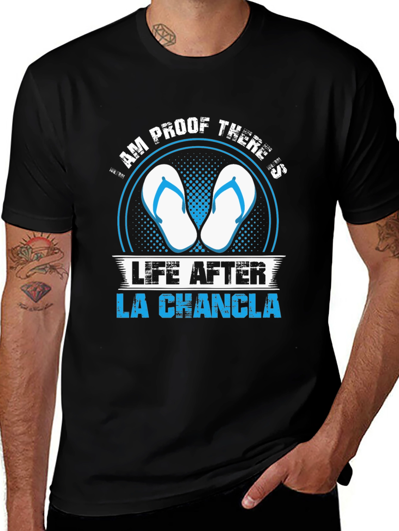 Am Proof Theres Life After La Chancla T-Shirt