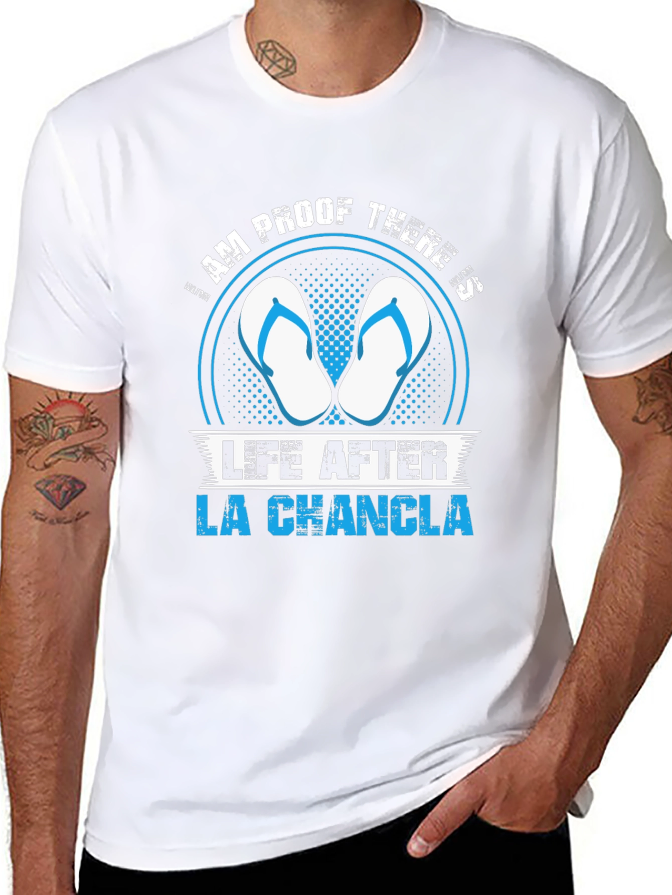 Am Proof Theres Life After La Chancla T-Shirt